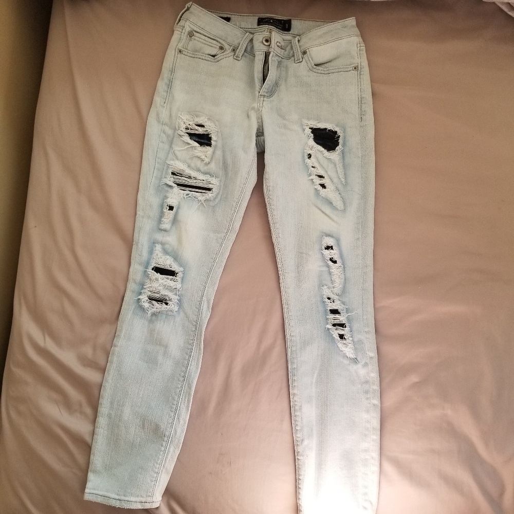 NWOT Lucky Brand Denim Patch Lolita Skinny Jeans